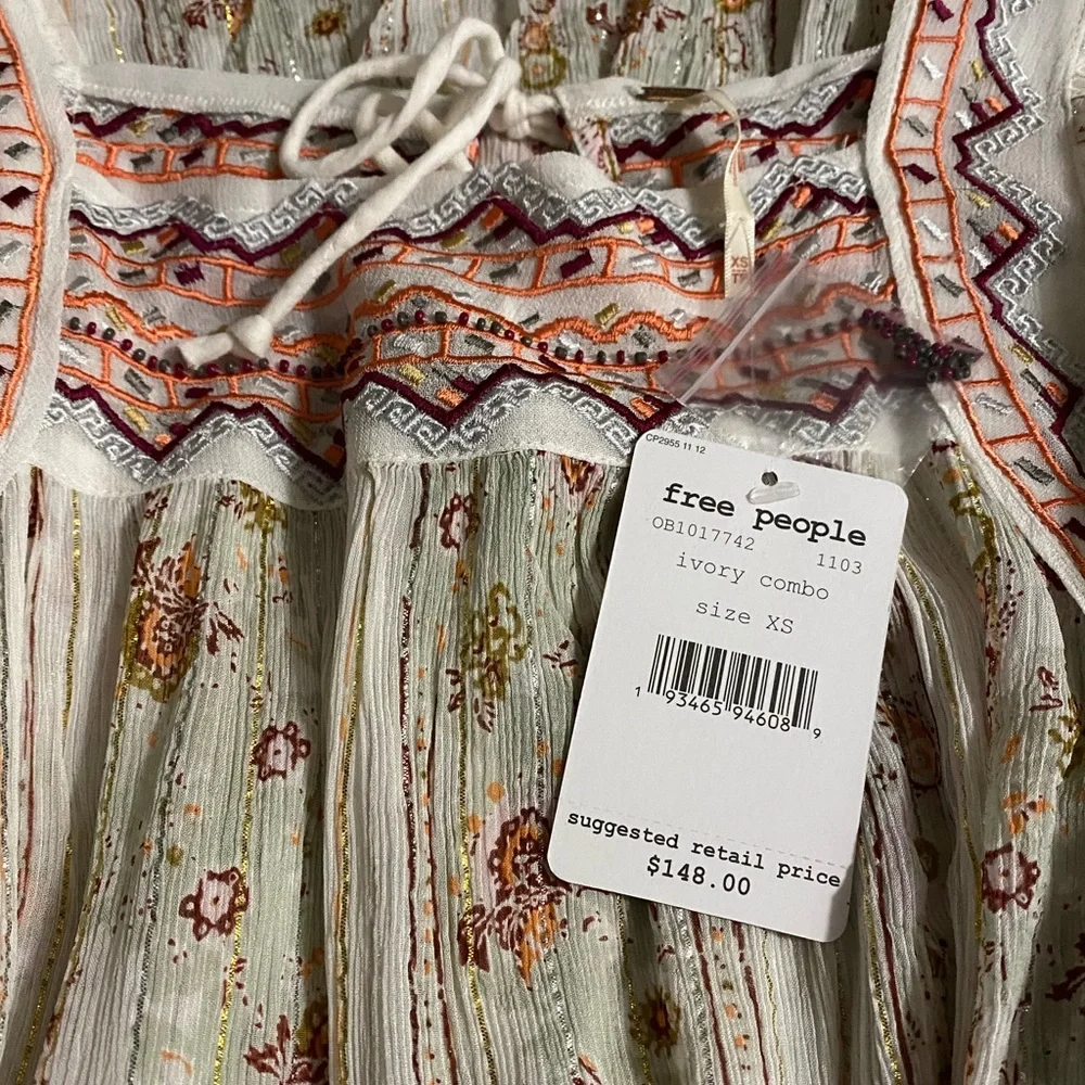 🆕 Free People Dance Magic Tunic Top - Picture 5 of 8